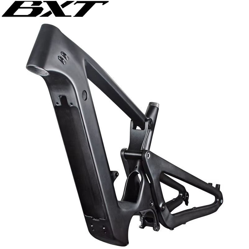 BXT 29er E-MTB All Full Suspension Carbon Mountain Bike Frame Travel 150mm AM Bike Carbon Full Suspension Electric MTB Frame