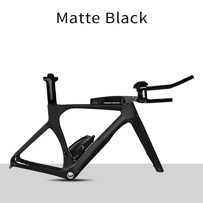 BXT Carbon TT Frameset Flat Mounted Disc Brake Bike Frames TT handblebar TT Bike Frame Racing Cycling