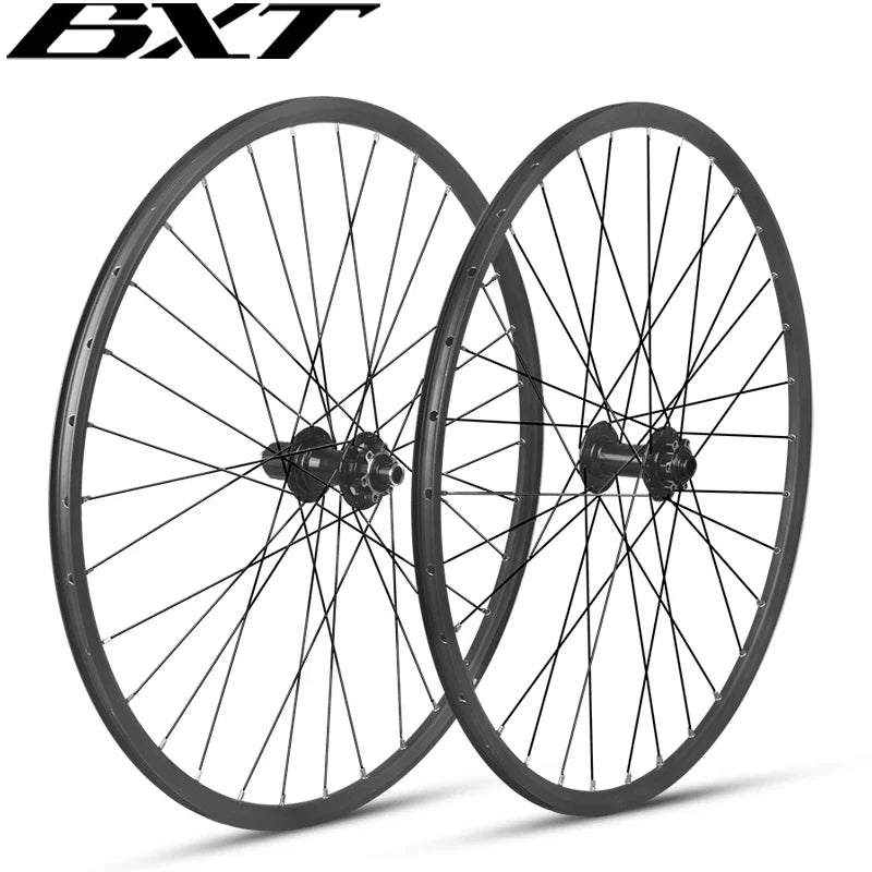 BXT Mountain Bike Boost Wheels 29er Aluminum Alloy MTB Disc Brake Wheel Set 32 Hole 29inch Bicycle Clincher Tire Wheels 148mm 110mm