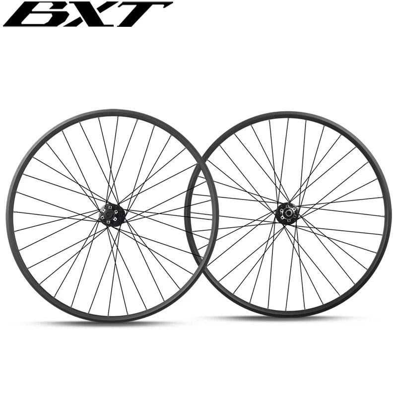 BXT Mountain Bike Boost Wheels 29er Aluminum Alloy MTB Disc Brake Wheel Set 32 Hole 29inch Bicycle Clincher Tire Wheels 148mm 110mm