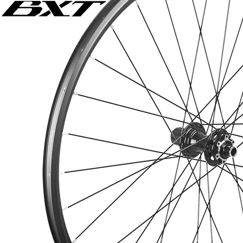 BXT Mountain Bike Boost Wheels 29er Aluminum Alloy MTB Disc Brake Wheel Set 32 Hole 29inch Bicycle Clincher Tire Wheels 148mm 110mm