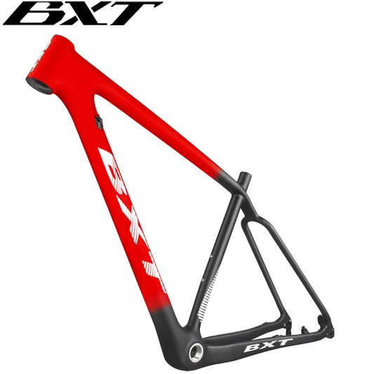 BXT NEW 29er Full Carbon BOOST frame 148*12mm MTB carbon bicycle frame Mountain Bike Frame used for racing bike cycling Parts