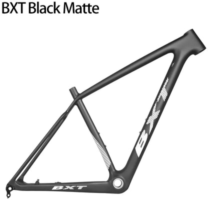 BXT NEW 29er Full Carbon BOOST frame 148*12mm MTB carbon bicycle frame Mountain Bike Frame used for racing bike cycling Parts