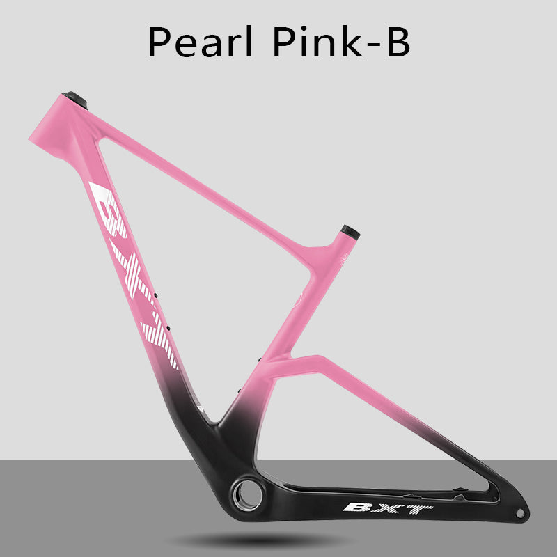 BXT New Carbon Fiber Frame MTB 29er Thru-Axle  Boost 148x12mm Carbon Mountain Disc Bike frame use Screw-in T47 (73mm) UDH hanger
