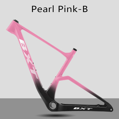 BXT New Carbon Fiber Frame MTB 29er Thru-Axle  Boost 148x12mm Carbon Mountain Disc Bike frame use Screw-in T47 (73mm) UDH hanger