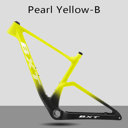 BXT New Carbon Fiber Frame MTB 29er Thru-Axle  Boost 148x12mm Carbon Mountain Disc Bike frame use Screw-in T47 (73mm) UDH hanger