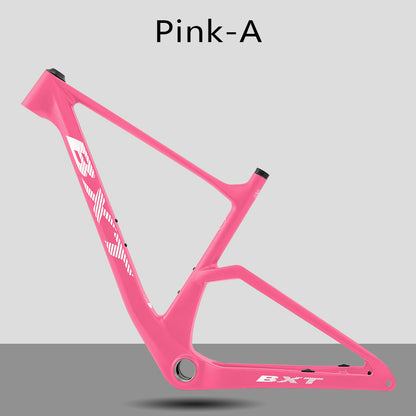 BXT 2025 New Full Carbon Mountain Bike Frame UDH Hanger 12x148mm Boost Full Internal Routing 29er MTB Carbon Frame Screw-in T47 UDH hanger