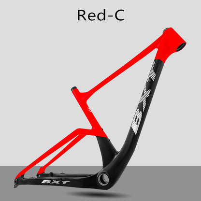 BXT 2025 New Full Carbon Mountain Bike Frame UDH Hanger 12x148mm Boost Full Internal Routing 29er MTB Carbon Frame Screw-in T47 UDH hanger