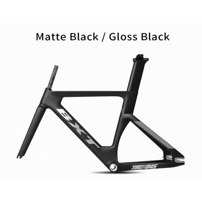 BXT-Track-045 Carbon Track Frame Carbon BSA Fiber Racing Tracking Bike Frameset Fixed Gear Bike Frame 120x9mm Rear Tail Hook Custom Color Available