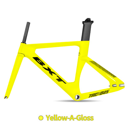 BXT-Track-045 Carbon Track Frame Carbon BSA Fiber Racing Tracking Bike Frameset Fixed Gear Bike Frame 120x9mm Rear Tail Hook Custom Color Available