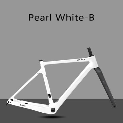 BXT Carbon Gravel Bike Frame, Road Bicycle Frame, Disc Brake, Internal Cable, 27.5er Thru Axle, New, 2024