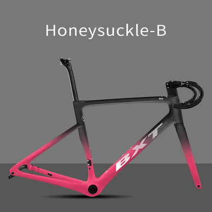 BXT Superlight Carbon Road Bike Frame, Disc Brake, T47, BSA, BXT, New, Internal Cycling Frameset, 950g, 2024