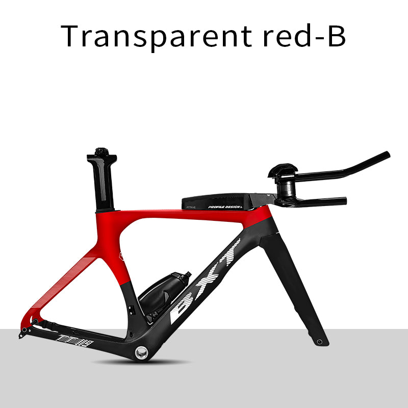 BXT carbon tt frameset TT bike frame Time Trial, Road Bicycle,  High Quality Disc Brake , TT Handlebar Storage Case , Racing Cycling Aero Triathlon