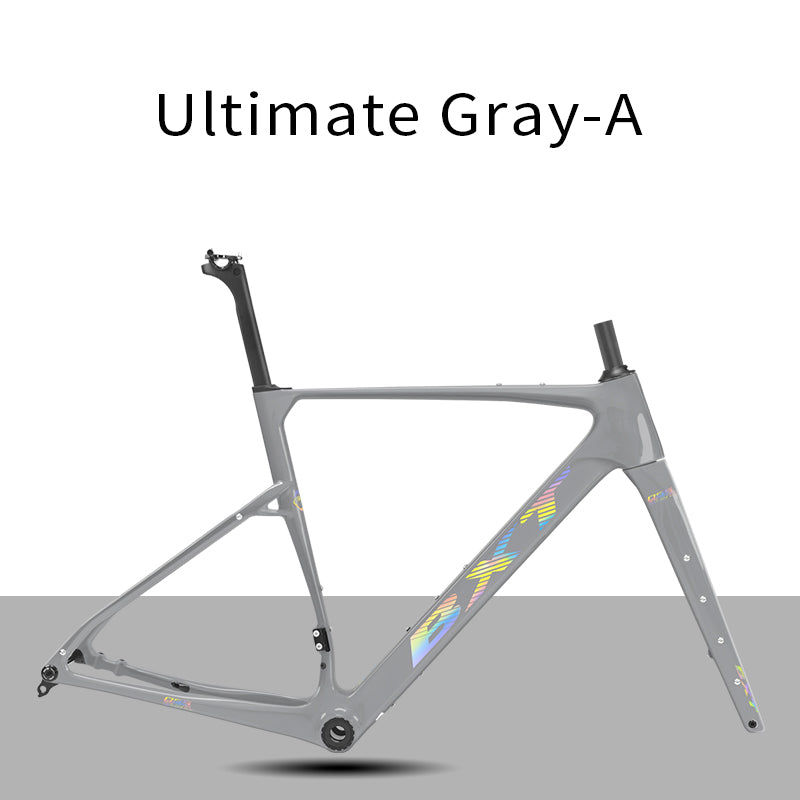 Nouveau cadre gravel BXT 2026 Frein à disque patte UDH T1000 carbone 700x50C T47 modèle-055 27.5er 42T-52T