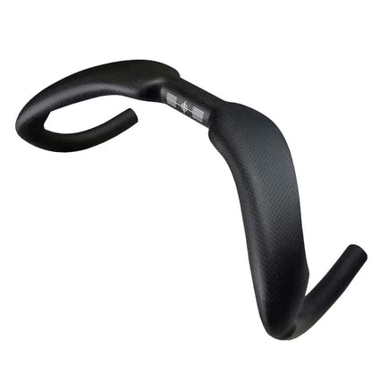 BXT Carbon Fiber Inside Road Handlebar Track Cycling Handle Sprint Match Bicycle Handlebar TT Bike Handlebar Fixed