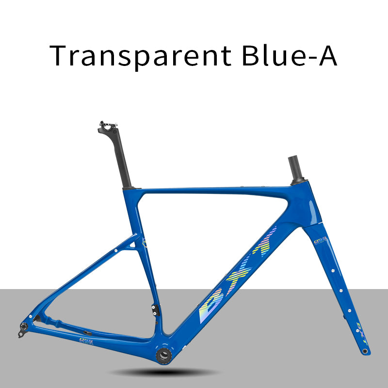 Nouveau cadre gravel BXT 2026 Frein à disque patte UDH T1000 carbone 700x50C T47 modèle-055 27.5er 42T-52T