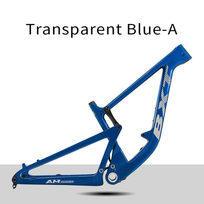 BXT All Mountain Full Suspension Bicycle Frame mtb 29 Carbon Frames Travel 150mm UDH Hanger Boost 148*12mm AM Frame