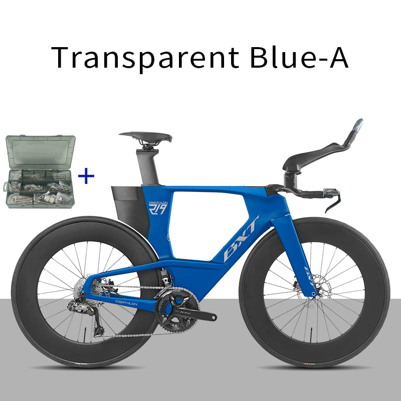 BXT 2026 New  Carbon Fiber Disc TT Bicycle Di2 Groupset Compatible Time Trial Racing Road Bike LTWOO ERX 24 Speeds