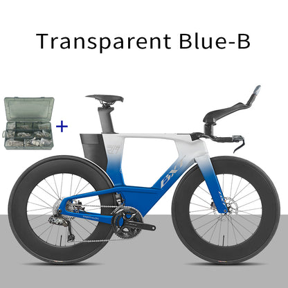 BXT -TT-219 New Carbon Time Trial/Triathlon Bike Carbon Fiber Bikes Road Bike LTWOO ERX 24 Speeds TT Bicycle