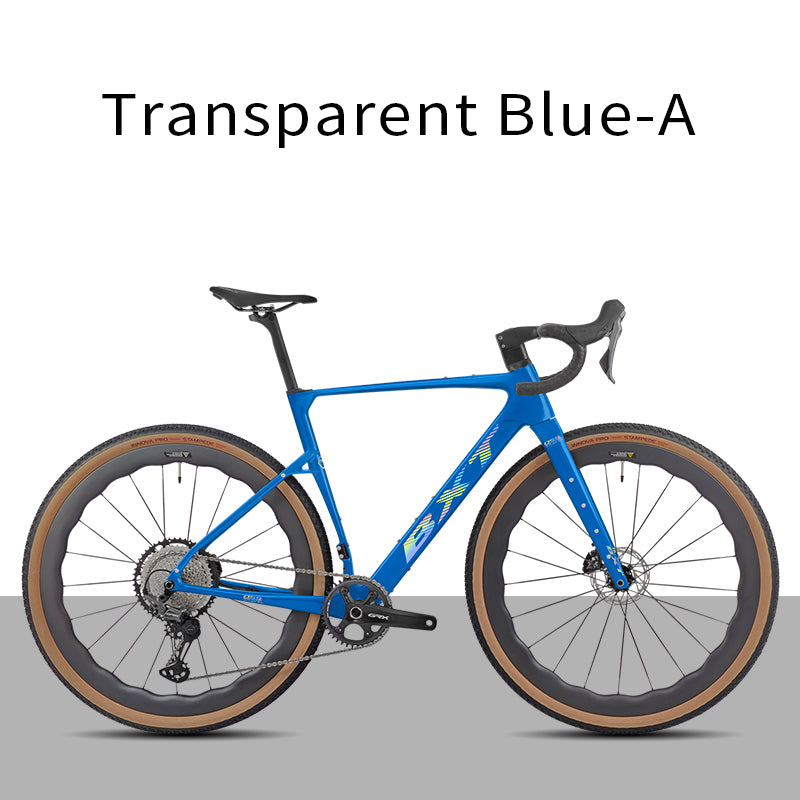 BXT New 055 Gravel Bike Full Carbon Shimano GRX820 1*12 Speed Gearset Bicycle 700*45C  All-Terrain Off-Road Bike