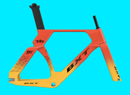 BXT New Carbon Track Frame model-695 EPS one-piece molding Racing Tracking bike Frameset Fixed Gear bike frame Single speed