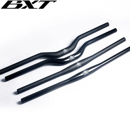 brand BXT carbon fiber bicycle handlebar matt / glossy mountain bike carbon handlebar 600mm - 720mm mtb bicycle parts