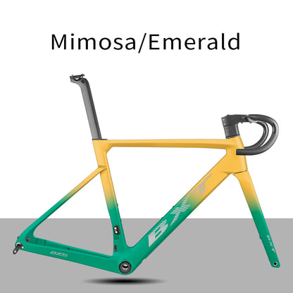 BXT Carbon Road Bike Frame Disc Brake, suitable for young riders/short person，Parent-child bicycle frame XXXS-XL, UDH  Hanger Full Hidden Cable road frameset