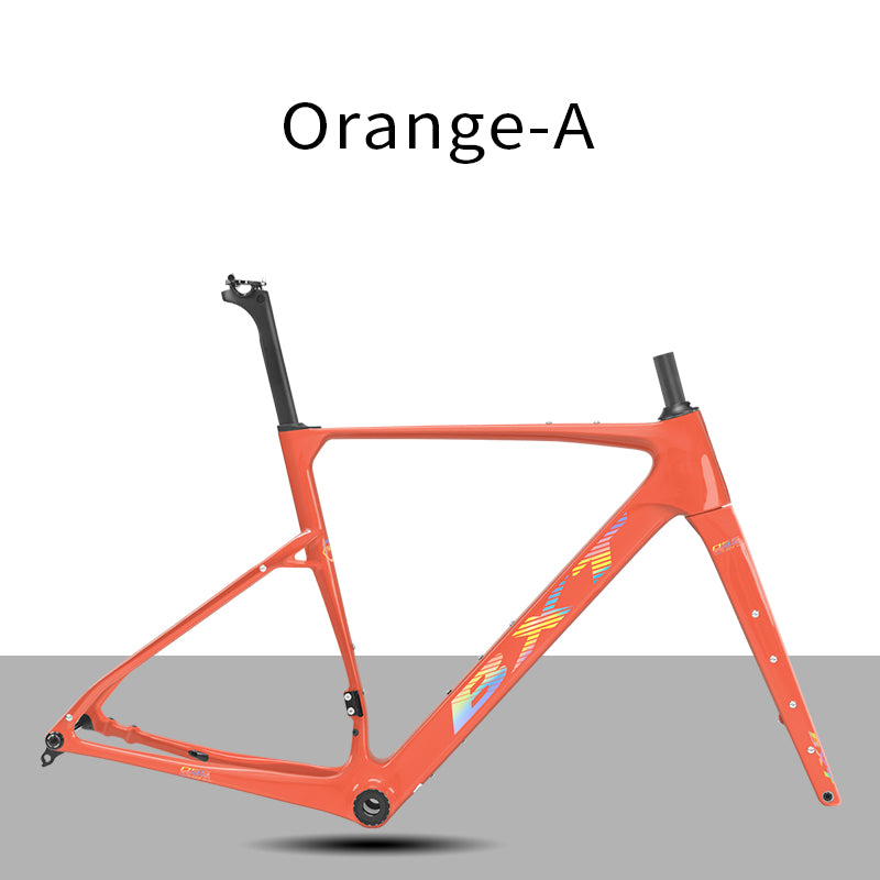 Nouveau cadre gravel BXT 2026 Frein à disque patte UDH T1000 carbone 700x50C T47 modèle-055 27.5er 42T-52T