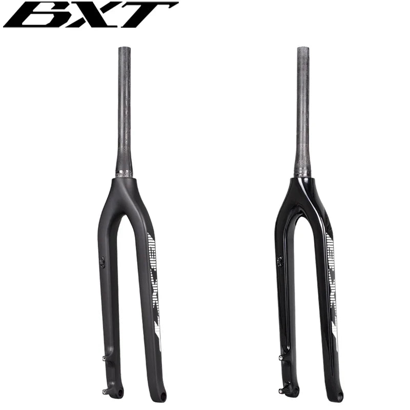 BXT carbon fork 29er Carbon MTB Fork bicycle fork Tapered Thru Axle 15mm bicicleta mountain bike 29 racing used bike fork disc 160mm