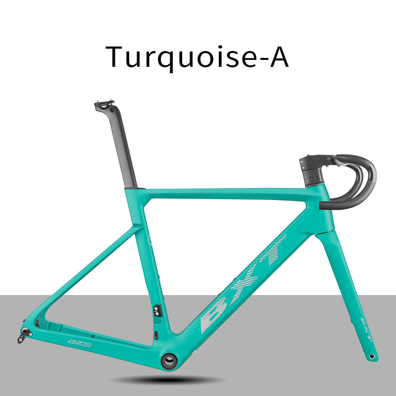 BXT 2026 New Road Bike Frame Carbon XXXS/XXS/XS/S/M/L/XL T47 Disc Brake Ultra Light Weight Seatpost Cycling Parts Bicycle Frameset