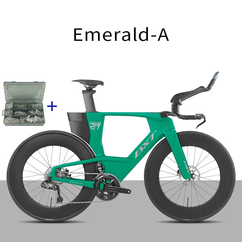 BXT 2026 New  Carbon Fiber Disc TT Bicycle Di2 Groupset Compatible Time Trial Racing Road Bike LTWOO ERX 24 Speeds