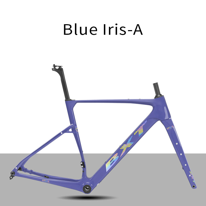 Nouveau cadre gravel BXT 2026 Frein à disque patte UDH T1000 carbone 700x50C T47 modèle-055 27.5er 42T-52T
