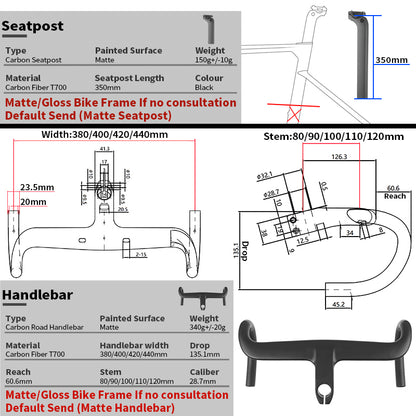 BXT 2026 New Road Bike Frame Carbon XXXS/XXS/XS/S/M/L/XL T47 Disc Brake Ultra Light Weight Seatpost Cycling Parts Bicycle Frameset
