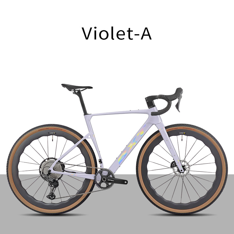 BXT New 055 Gravel Bike Full Carbon Shimano GRX820 1*12 Speed Gearset Bicycle 700*45C  All-Terrain Off-Road Bike