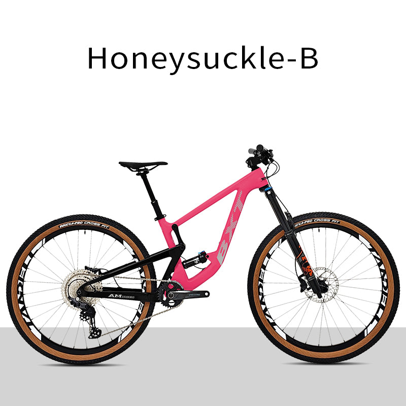 BXT 29 inch MTB Carbon Fiber Full Suspension All Mountain Bike M6100-12S Hydraulic disc brakes 12 speed Downhill Bicycle AM