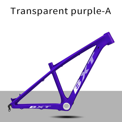 BXT 26er MTB Mountain Bike Frame 14inch Full Carbon Kids Bike Frame 160mm Disc Brake Carbon Fiber MTB Bicycle Frame