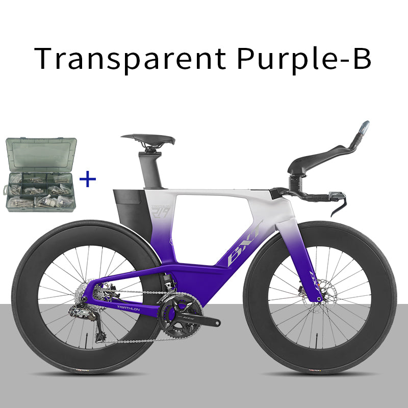 BXT -TT-219 New Carbon Time Trial/Triathlon Bike Carbon Fiber Bikes Road Bike LTWOO ERX 24 Speeds TT Bicycle