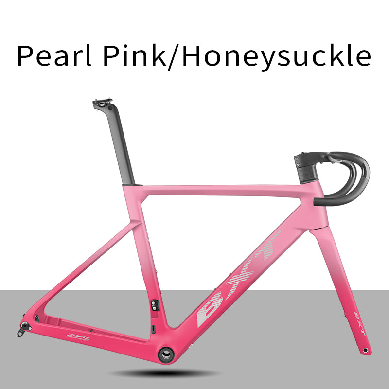BXT Carbon Road Bike Frame Disc Brake, suitable for young riders/short person，Parent-child bicycle frame XXXS-XL, UDH  Hanger Full Hidden Cable road frameset