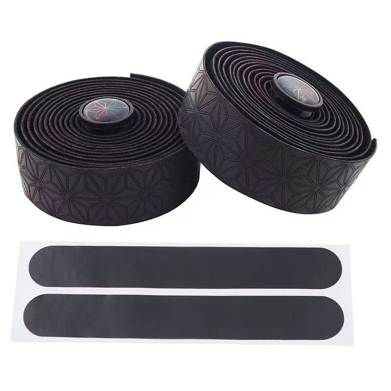 BXT 2025 New Road Bike Bar Tape Ice Crack Gradient Color Handlebar Tapes EVA/PU Soft Anti-Vibration Wrap Tape Durable Bar Bartape
