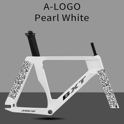 BXT 700C Carbon Fiber Track Bike Frame Fixed Gear Bike Carbon Frameset Track Frame model-TRC-195 use EPS Technology