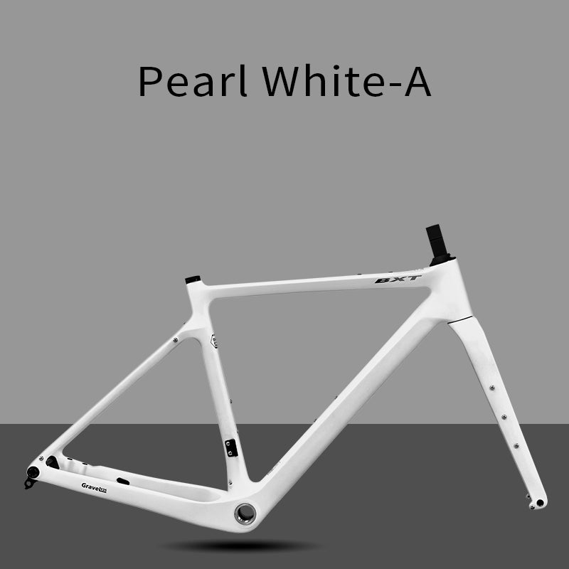 BXT New Carbon Gravel Bike Frame Disc Brake 27.5er  Fully Hidden Cable Bicycle Fantasy frameset 700C Thru Axle