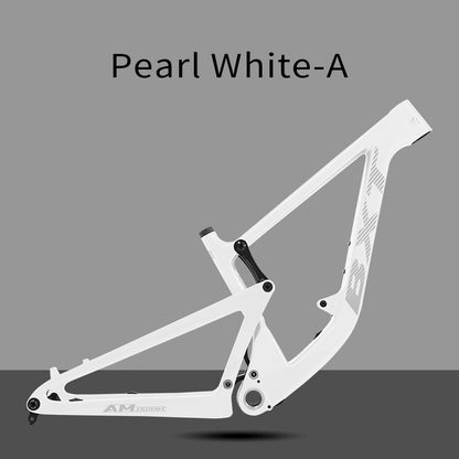 BXT All Mountain Full Suspension Carbon Frame Travel 150mm 29er Thru Axle Boost 12x148mm Carbon Full Suspension MTB Frame 29 AM  UDH Hanger