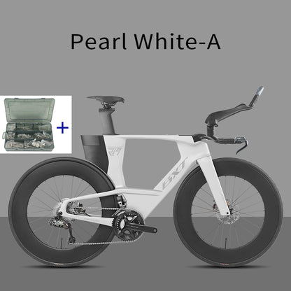BXT -TT-219 New Carbon Time Trial/Triathlon Bike Carbon Fiber Bikes Road Bike LTWOO ERX 24 Speeds TT Bicycle