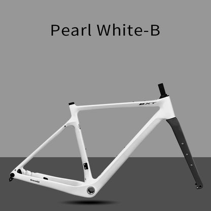 BXT New Carbon Gravel Bike Frame Disc Brake 27.5er  Fully Hidden Cable Bicycle Fantasy frameset 700C Thru Axle