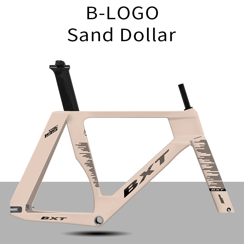 BXT New Carbon Track Frame Fixed Gear Track Bike Carbon Fibre Frame TRC-195 Single speed Track Frameset 700Cx28C