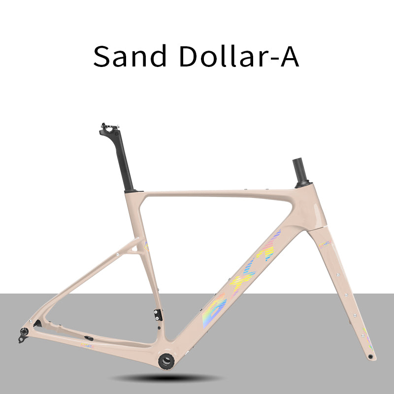 Nouveau cadre gravel BXT 2026 Frein à disque patte UDH T1000 carbone 700x50C T47 modèle-055 27.5er 42T-52T