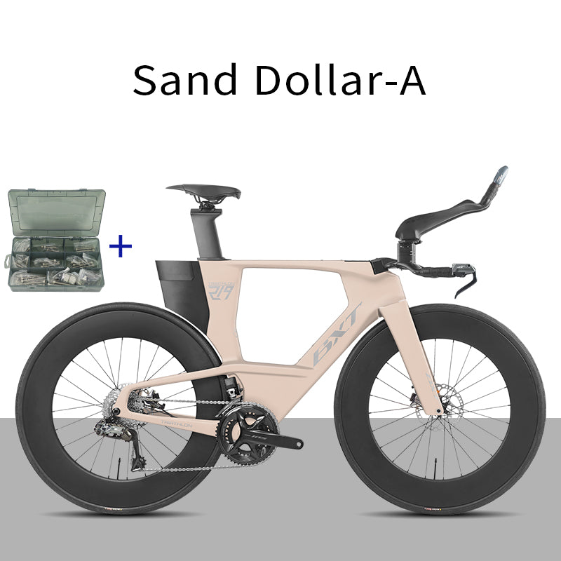BXT 2026 New  Carbon Fiber Disc TT Bicycle Di2 Groupset Compatible Time Trial Racing Road Bike LTWOO ERX 24 Speeds