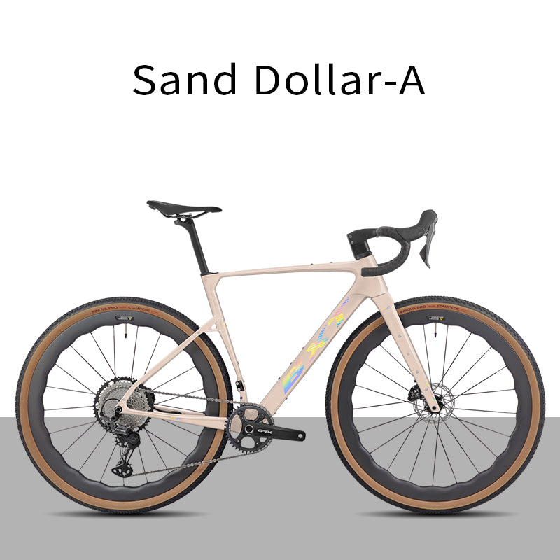 BXT New 055 Gravel Bike Full Carbon Shimano GRX820 1*12 Speed Gearset Bicycle 700*45C  All-Terrain Off-Road Bike