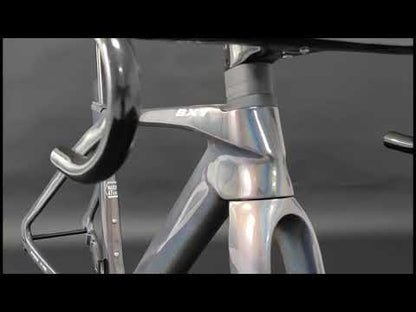 BXT-Fully Hidden Carbon Disc Brake Road Bike Frame, Bicycle Bottom Bracket, BSA T47 Cyclocross Frameset, Max 700 x 32C