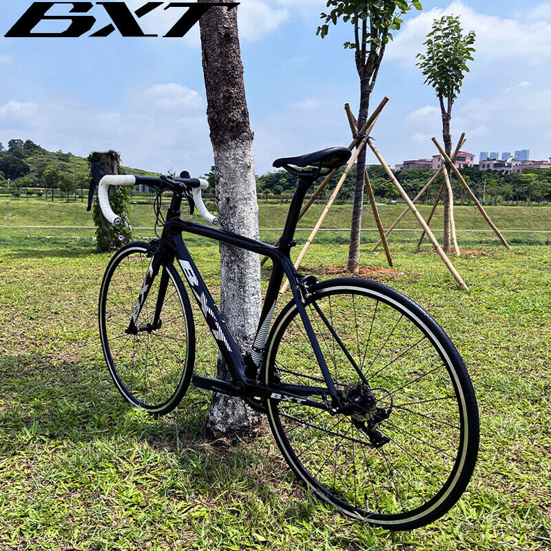 BXT Carbon Road Bike R7000 V Brake Ultralight Racing Bicycle 22 Speed Customizable